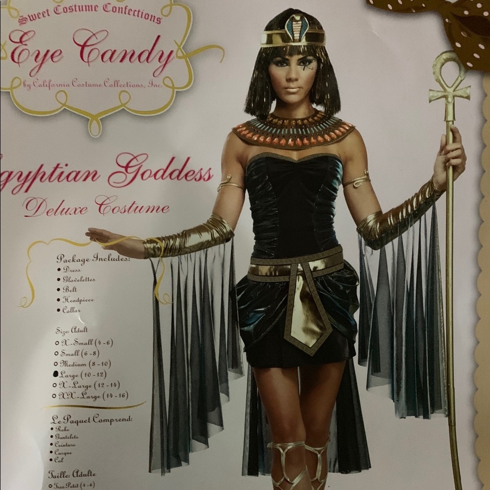Egyptian goddess costume